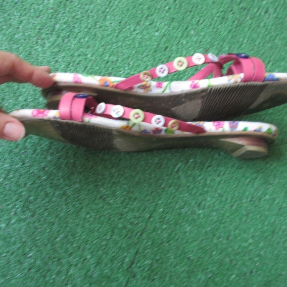 M BY MORENATOM 9B Flip Flops SLINGBACKS PINK women - Picture 4 of 8